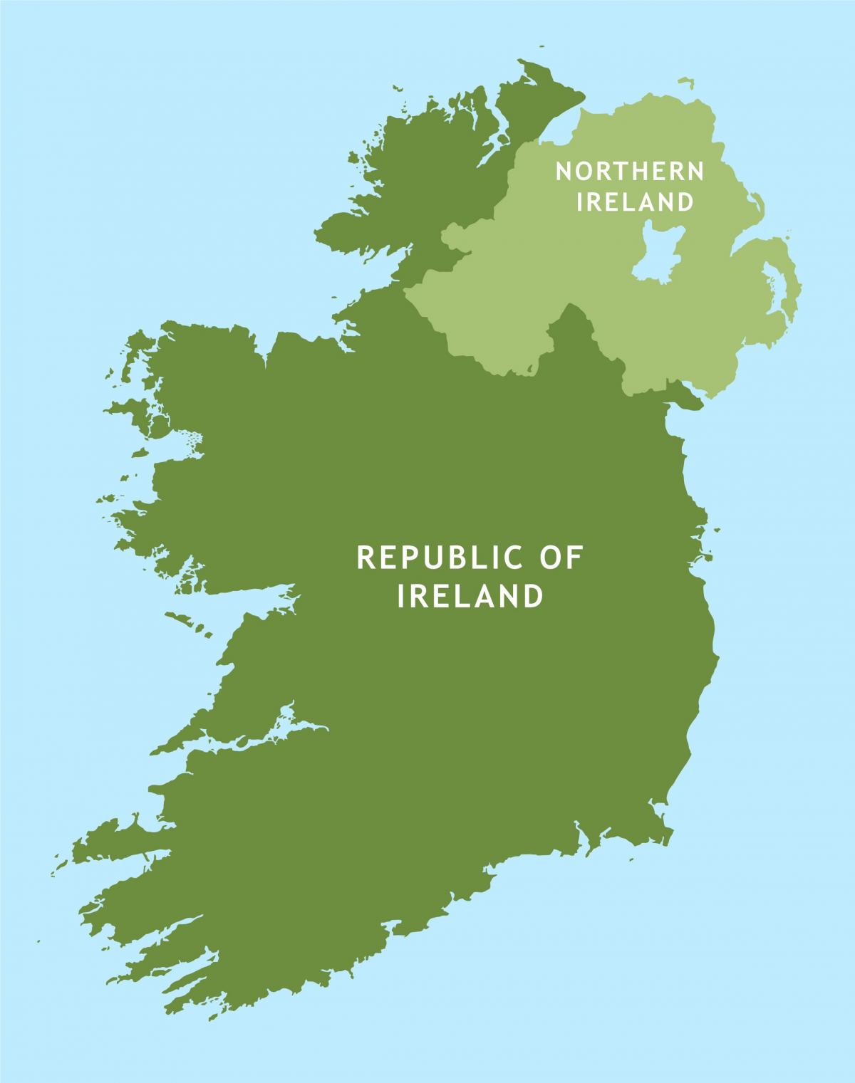 οδικός χάρτης της δημοκρατίας της ιρλανδίας