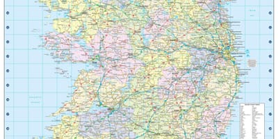 Το Streetmap ιρλανδία