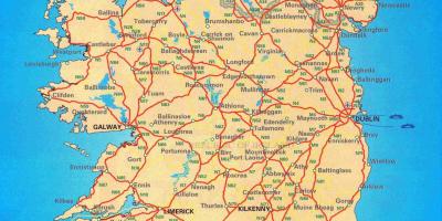Δωρεάν οδικός χάρτης της ιρλανδίας